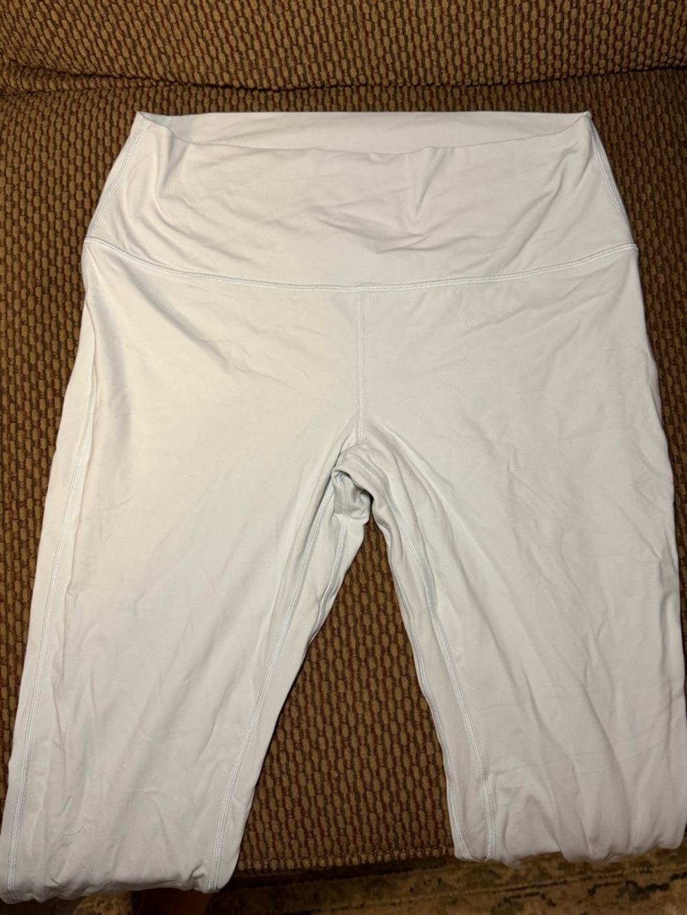 Plain High-Waist light Blue Yoga Leggings